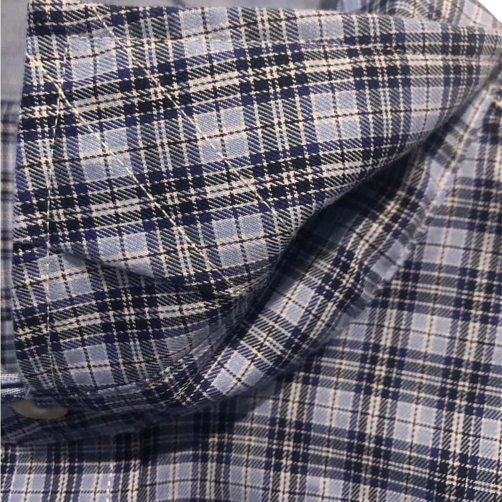 Ralph Lauren Dress Shirt Men's Easy Care 100% Cotton Stretch Regular Fit…